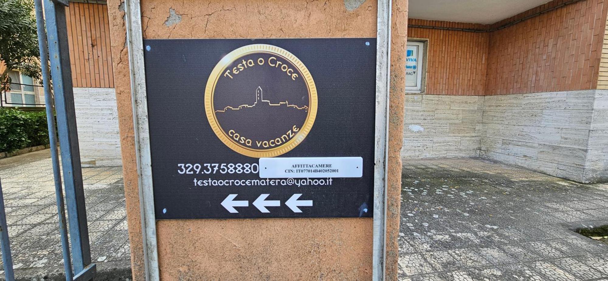 Testa O Croce Casa Vacanze Ματέρα Εξωτερικό φωτογραφία